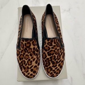 NIB Banana Republic Calf Hair Leather Sneakers US8